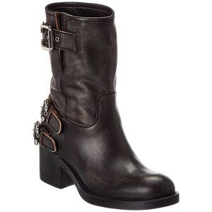Chloé Dakota Leather Bootie, Black